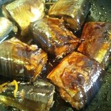ﾌﾗｲﾊﾟﾝで秋刀魚の生姜煮♬